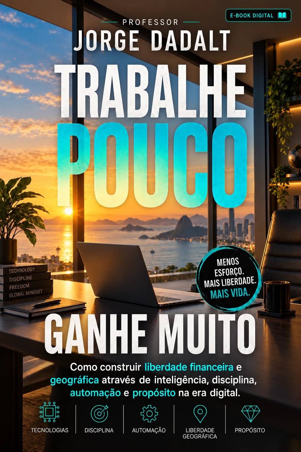E-book Trabalhe Pouco, Ganhe Muito