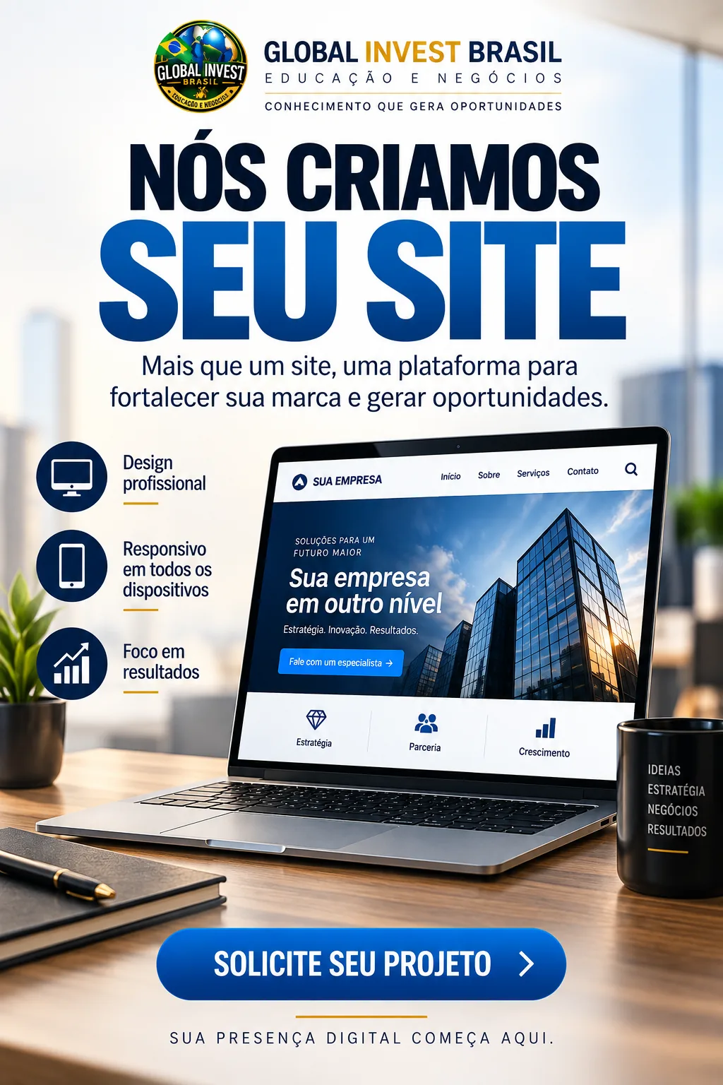 Criação de Sites Profissionais
